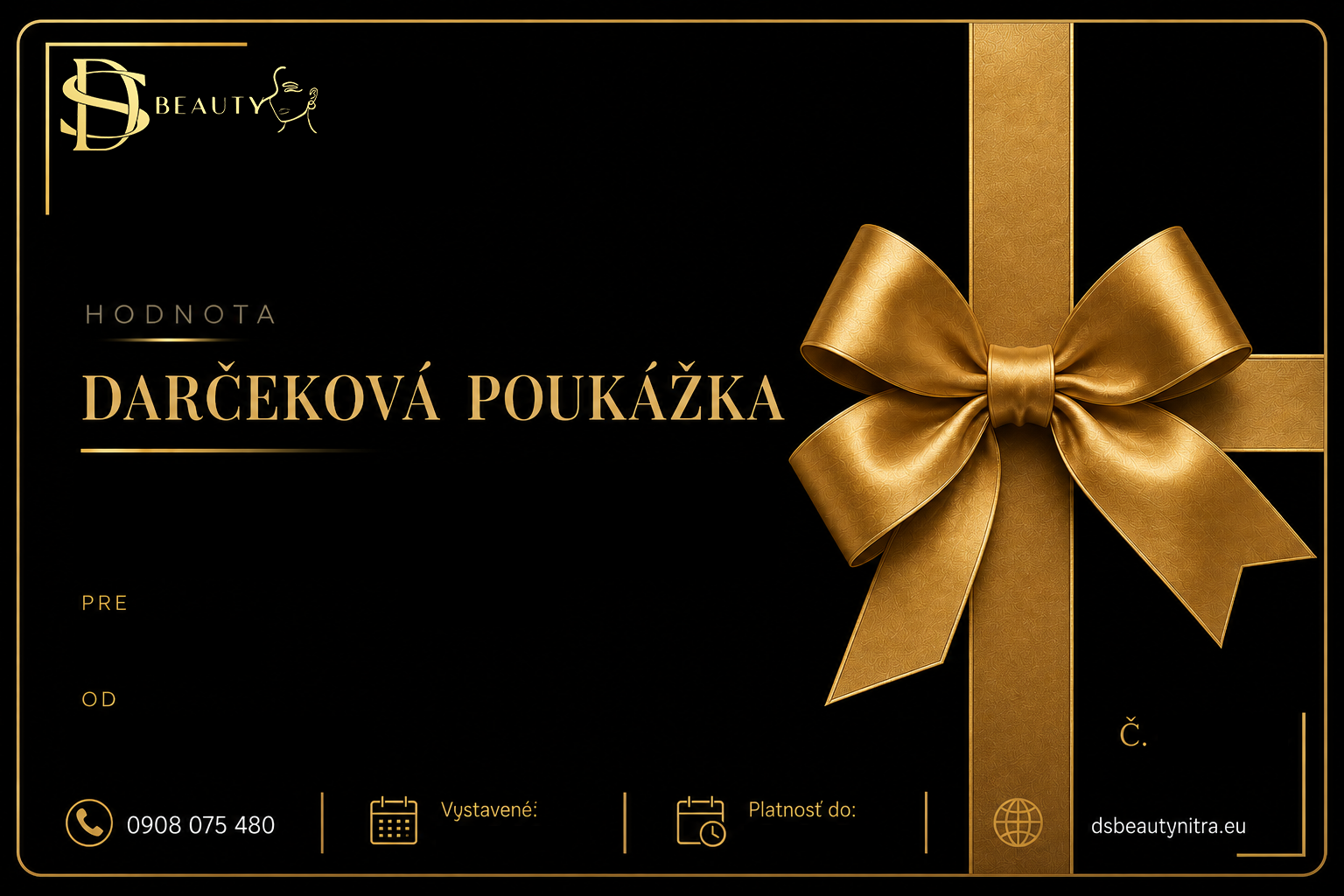 DS Beauty poukážka